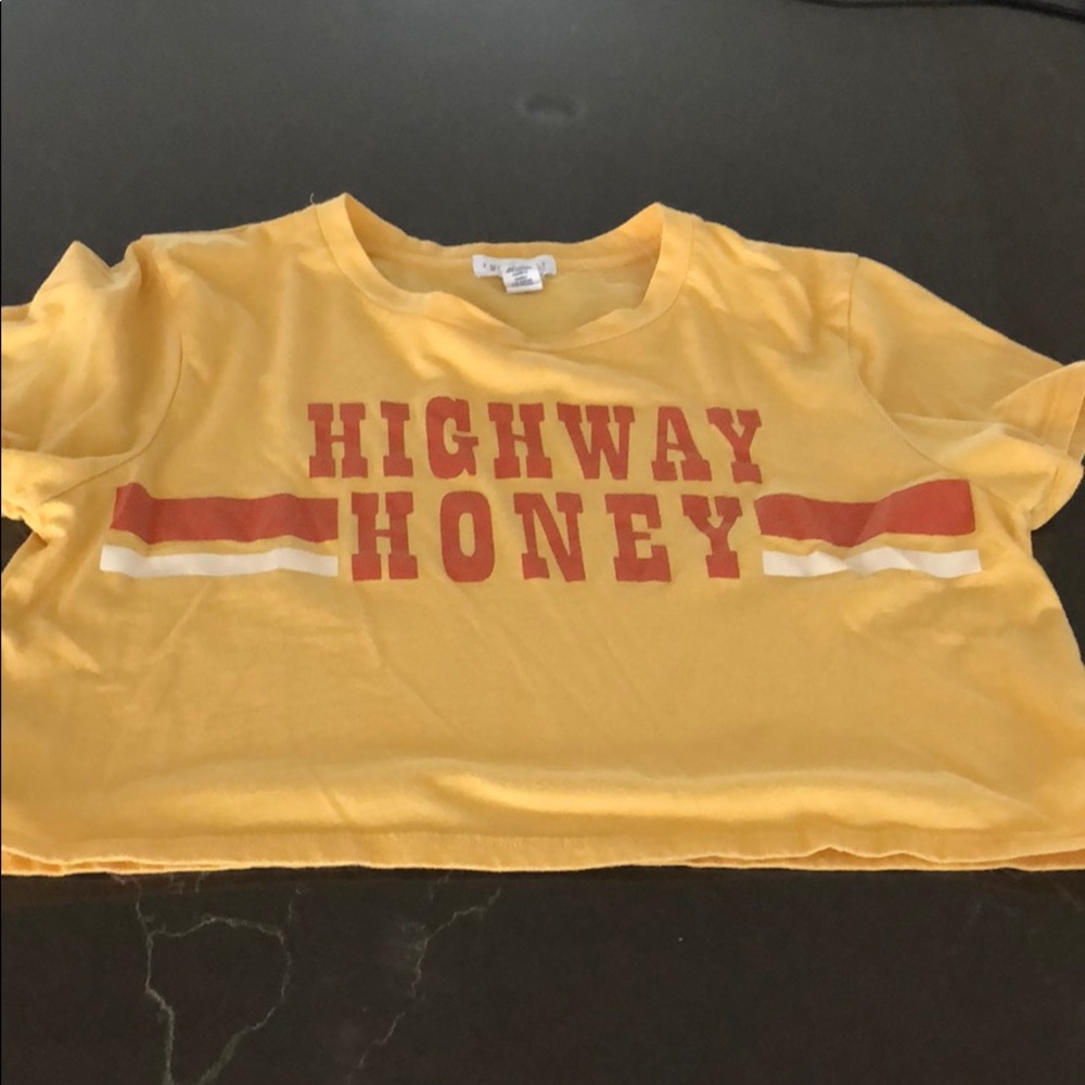 Full tilt crop t shirt